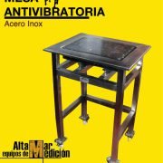 Mesa Antivibratoria Acero Inox